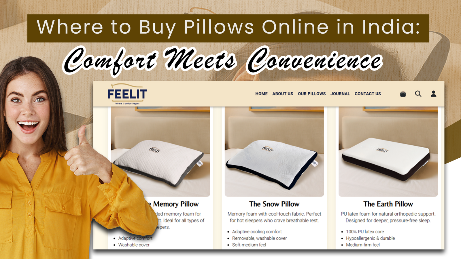 Where to Buy Pillows Online in India: Comfort Meets Convenience