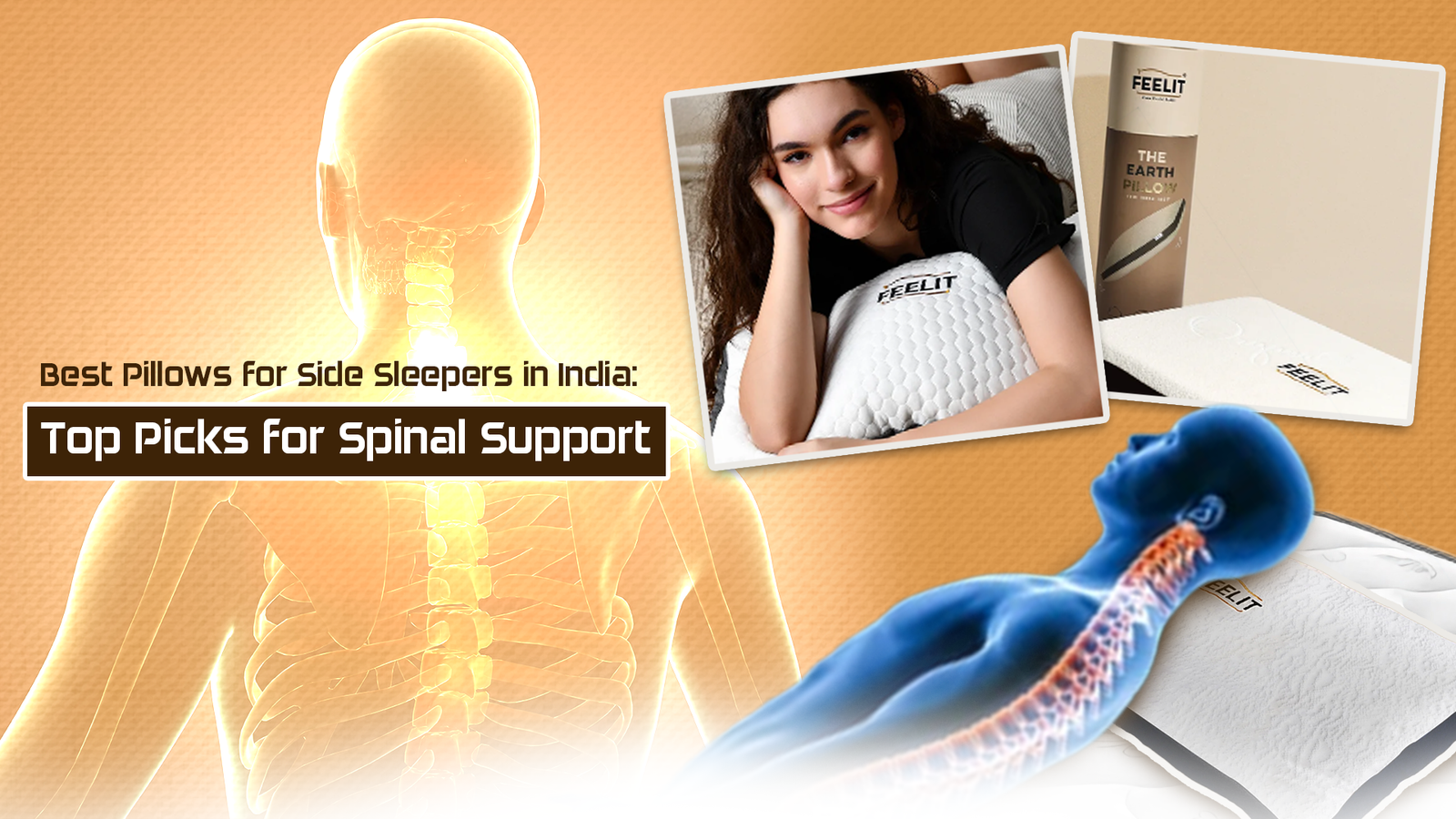 Best Pillows for Side Sleepers in India: Top Picks for Spinal Support