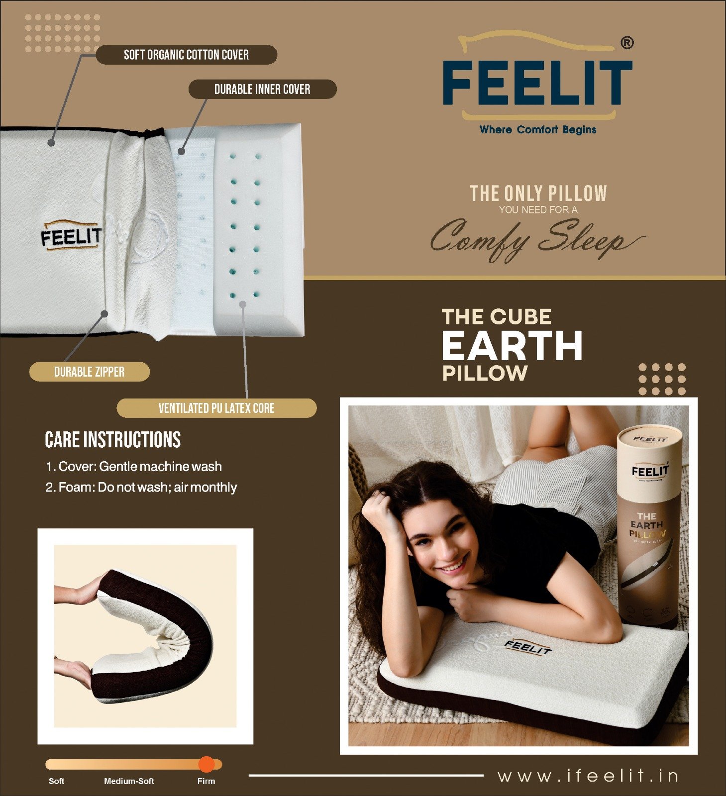 The Earth Pillow - Mobile Image